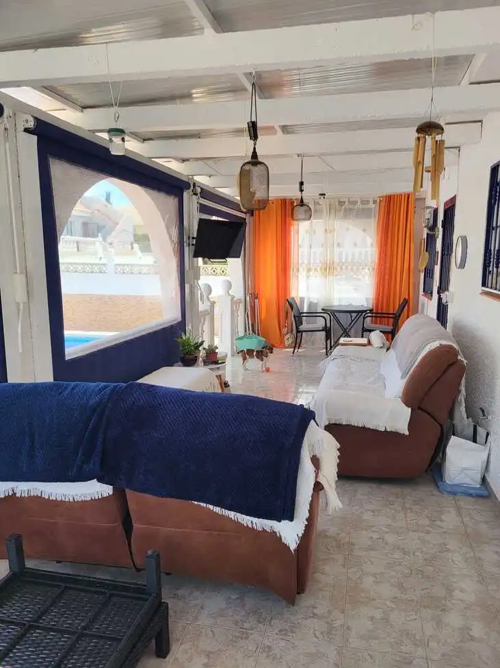 Terraza de Casa o chalet en venta en Mazarrón con Piscina