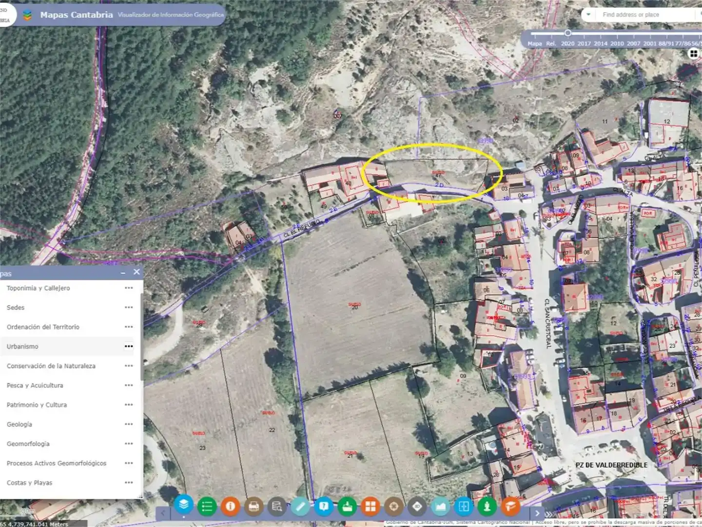 Land for sale in Valderredible