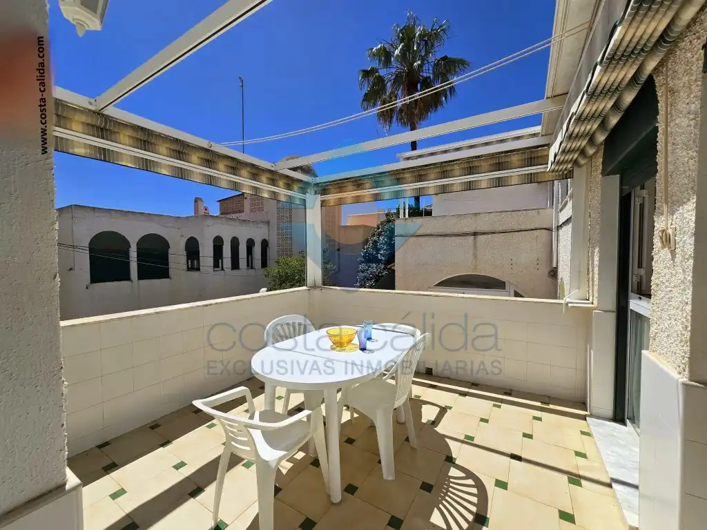 Terrassa de Apartament en venda en Mazarrón amb Aire condicionat, Jardí privat i Terrassa