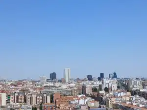Exterior view of Apartments for rent in Madrid  with Air Conditioner, Heating and Parquet flooring