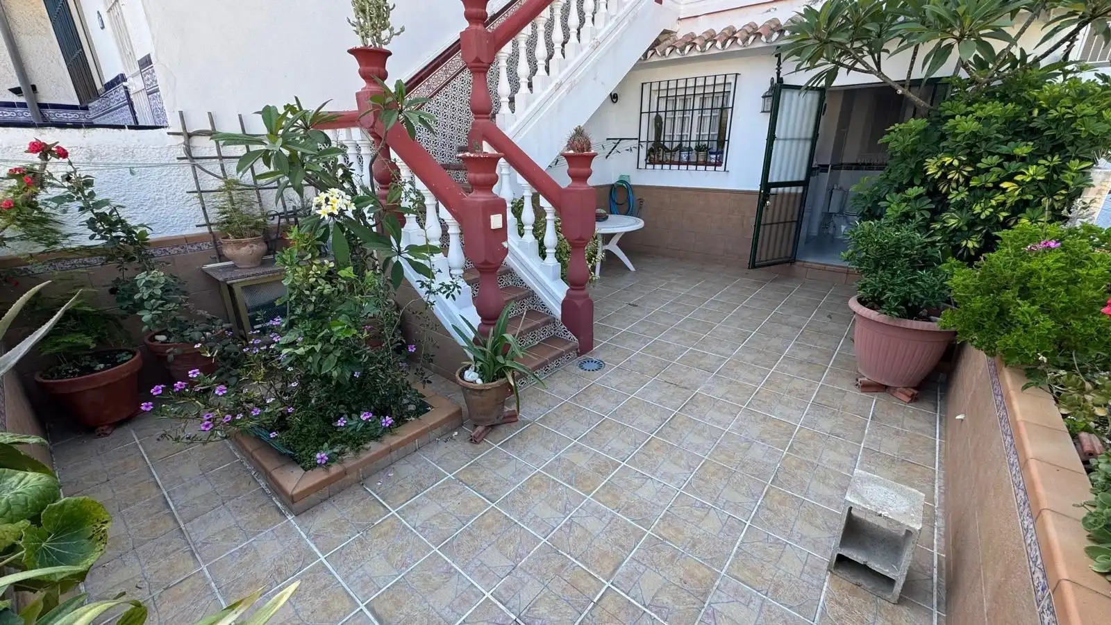 Terrassa de Casa adosada en venda en Rincón de la Victoria amb Aire condicionat, Terrassa i Traster