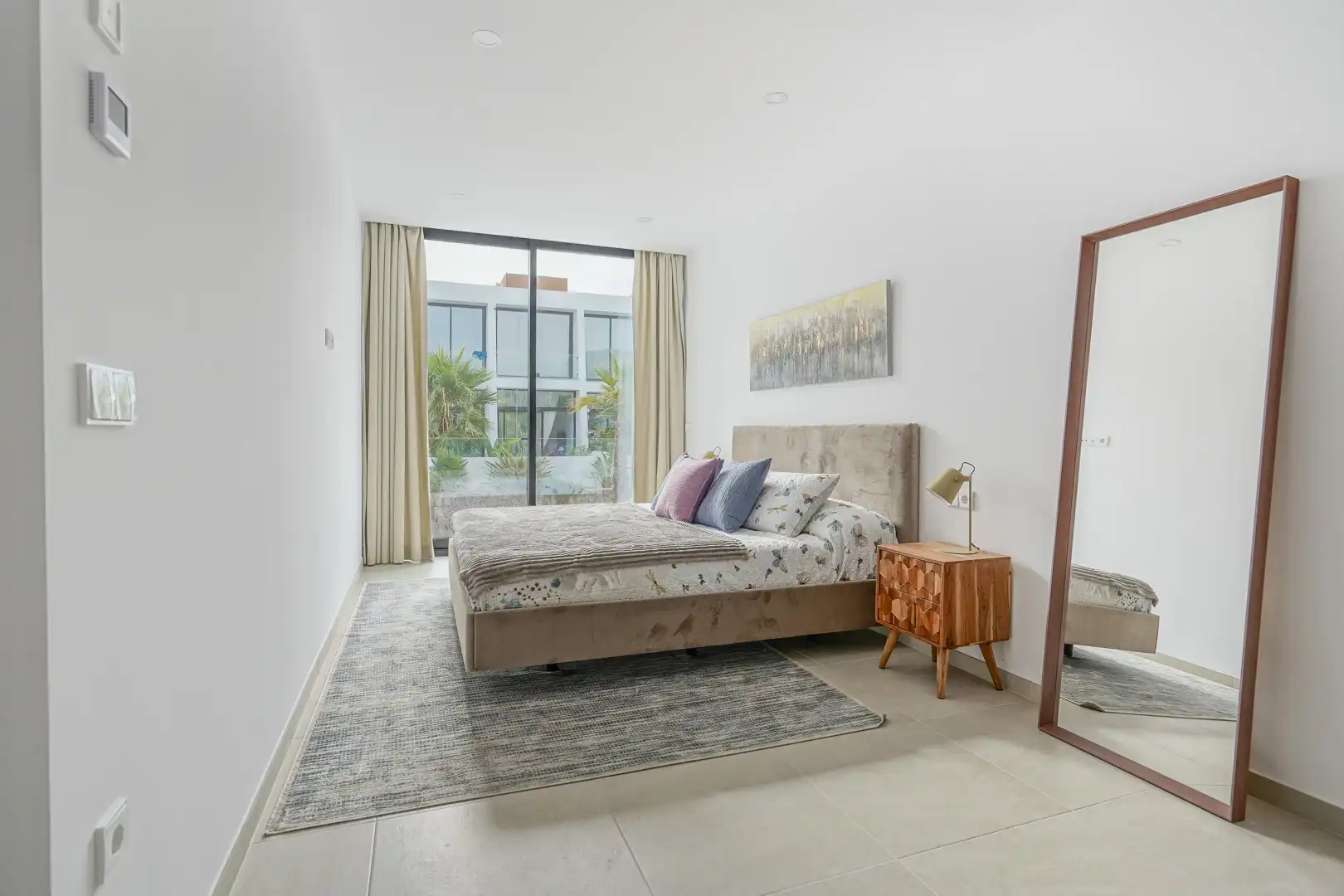 Dormitori de Casa adosada en venda en Calpe / Calp amb Aire condicionat, Calefacció i Jardí privat