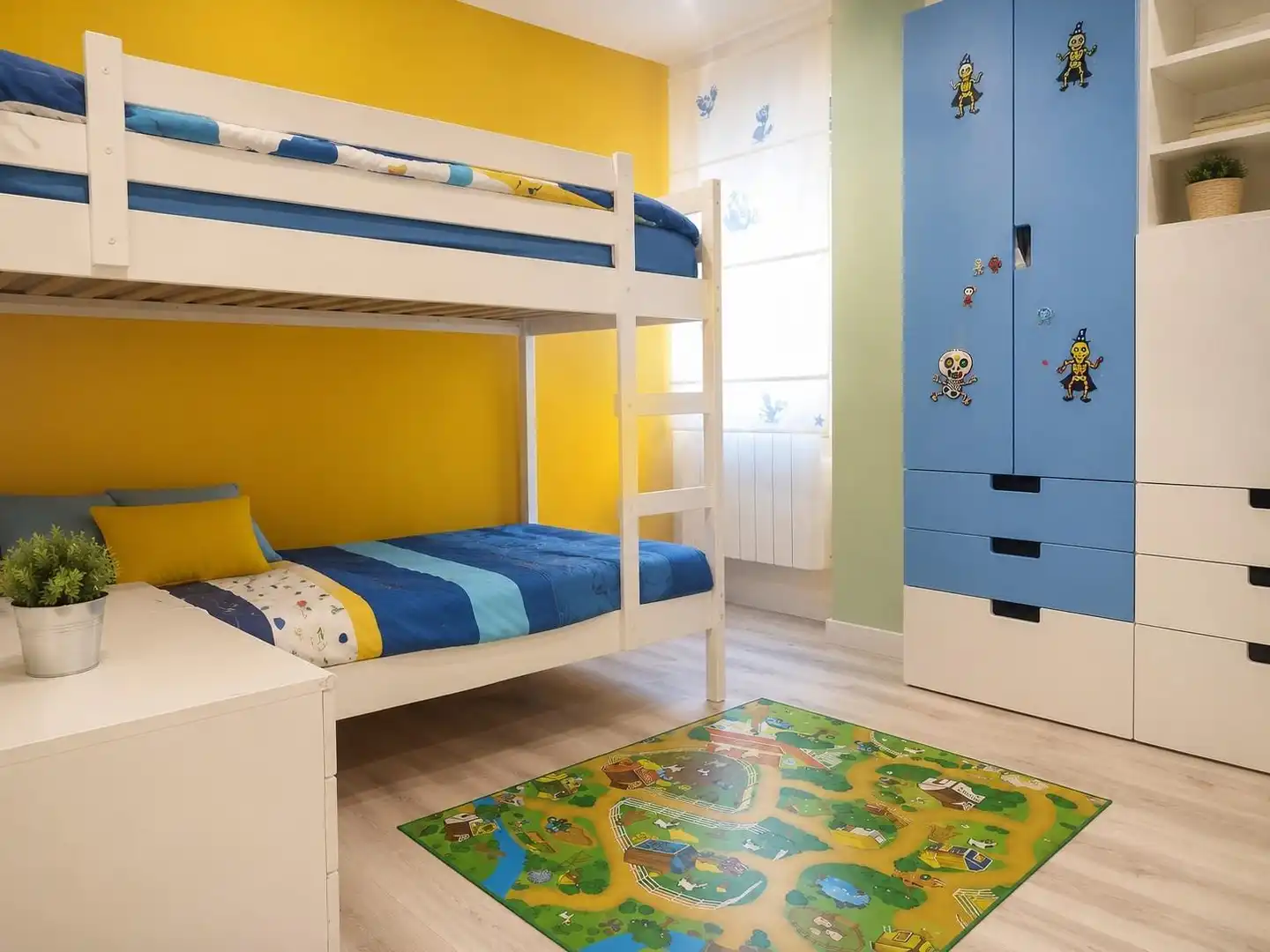 Bedroom of Flat for sale in Valencia  with Air Conditioner and Heating