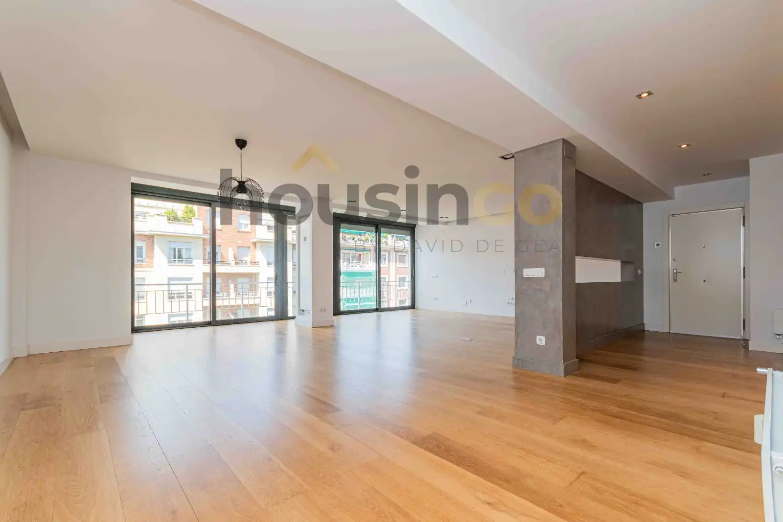 Living room of Flat for rent in Madrid  with Air Conditioner, Heating and Terrace