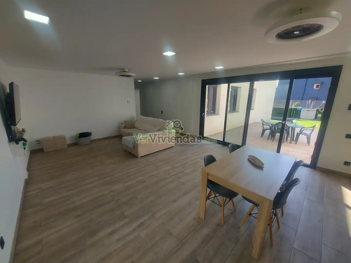 Wohnzimmer von Haus oder Chalet zum Verkauf in Pallejà mit Klimaanlage, Heizung und Privatgarten