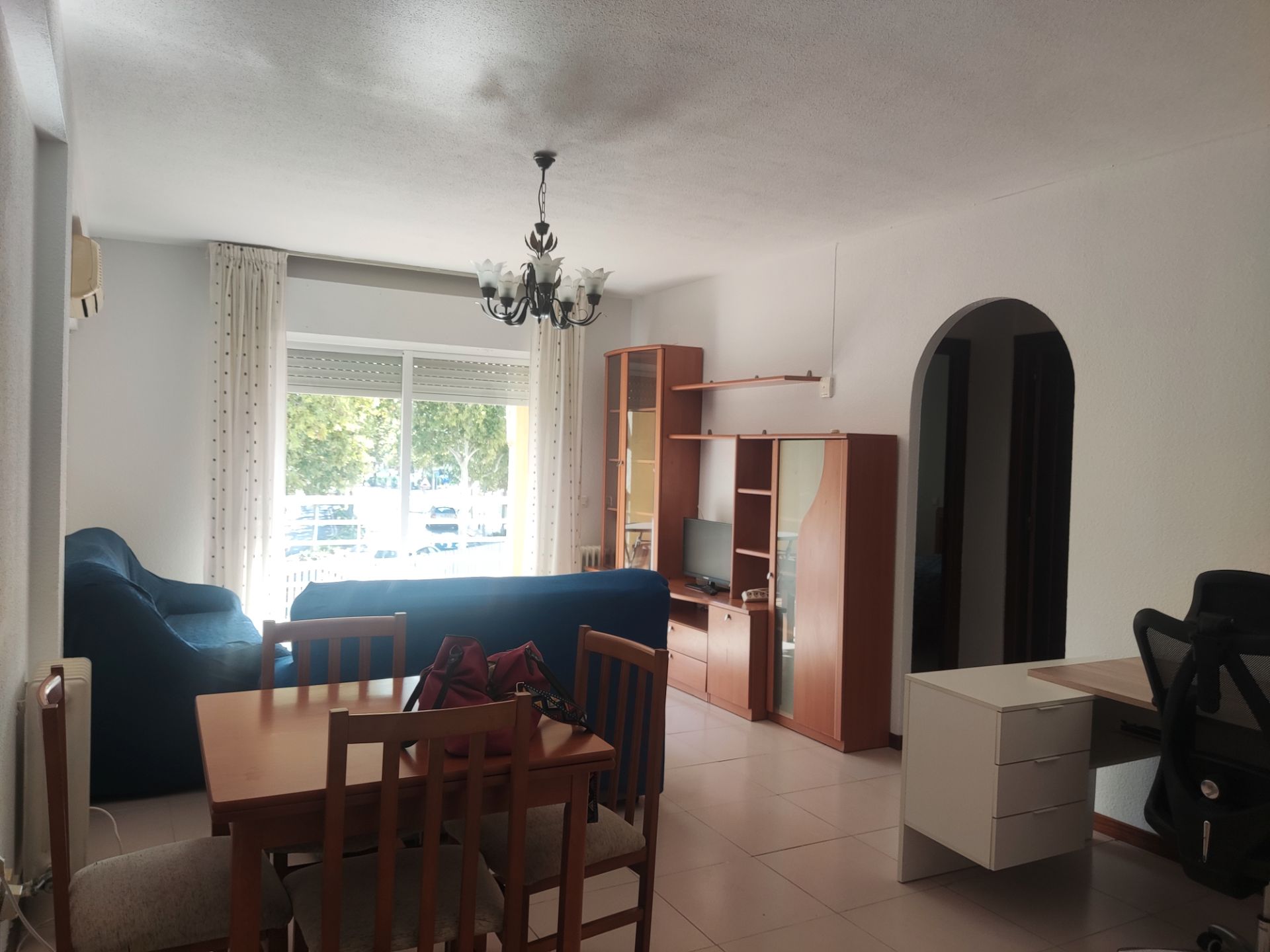 Living room of Apartment to rent in Ciudad Real Capital  with Air Conditioner, Heating and Furnished