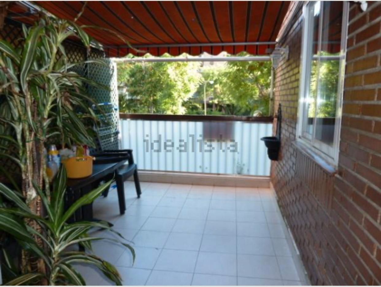 Balcony of Flat for sale in  Madrid Capital  with Air Conditioner, Heating and Parquet flooring