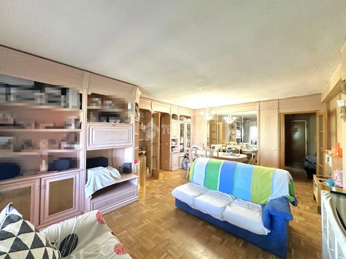 Sala de estar de Piso en venta en Móstoles con Calefacción y Terraza