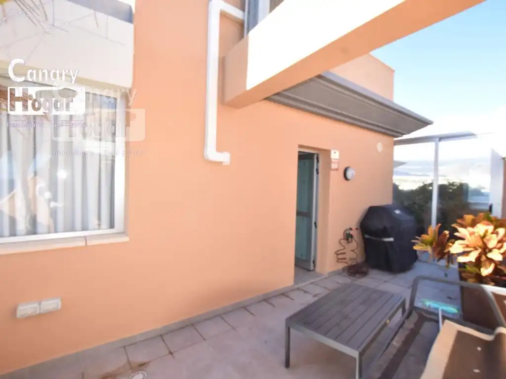 Terrasse von Dachboden zum Verkauf in San Miguel de Abona mit Klimaanlage, Heizung und Gemeinschaftspool