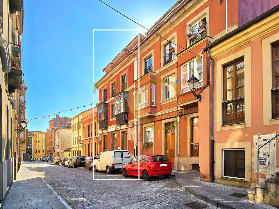 Exterior view of Flat for sale in Gijón   with Heating