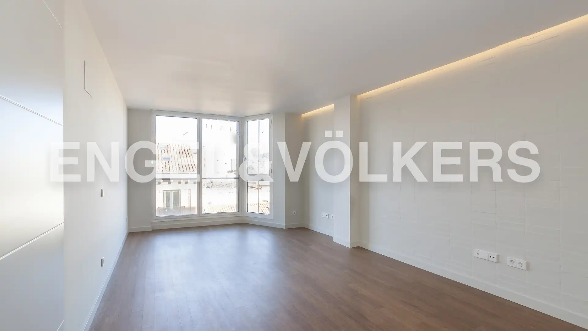 Living room of Flat for rent in  Madrid Capital  with Heating and Swimming Pool