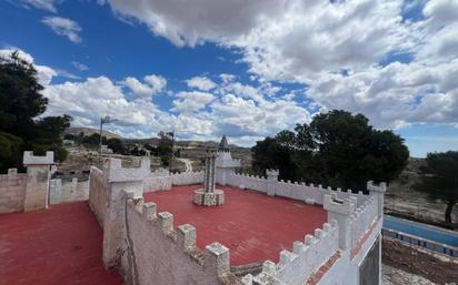 Vista exterior de Casa o xalet en venda en Alicante / Alacant amb Aire condicionat, Terrassa i Piscina