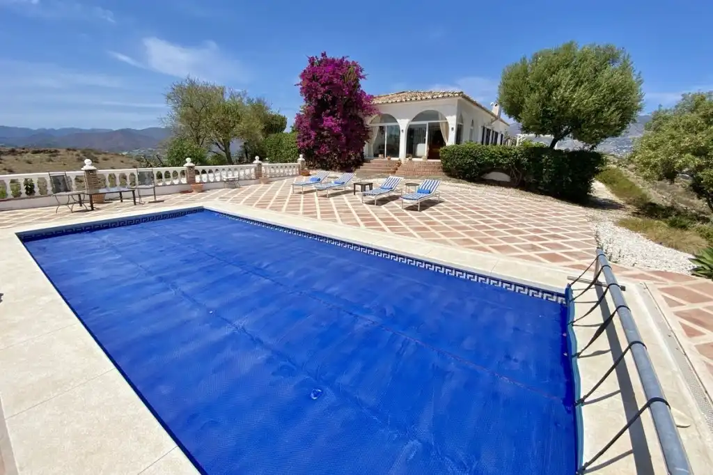 Piscina de Finca rústica en venta en Mijas con Jardín privado, Terraza y Piscina