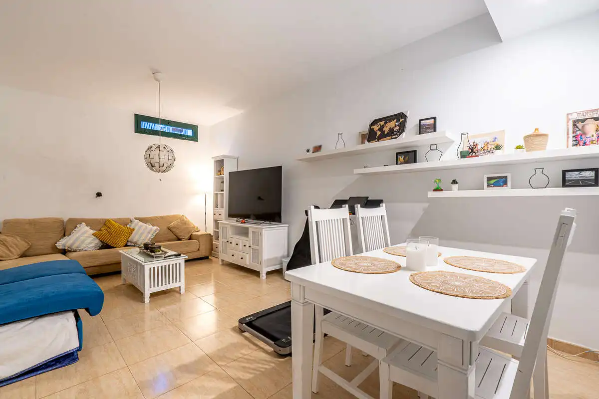 Living room of Duplexes for sale in Yaiza  with Air Conditioner, Terrace and Storage room