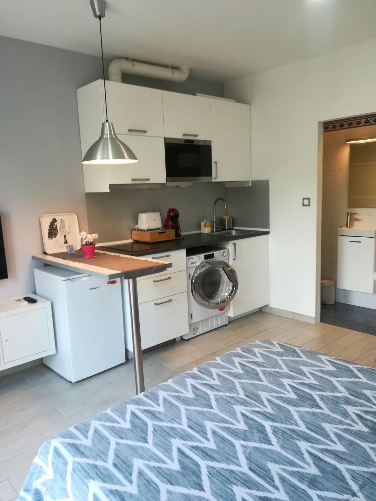Kitchen of Loft for sale in Sitges  with Air Conditioner and Balcony