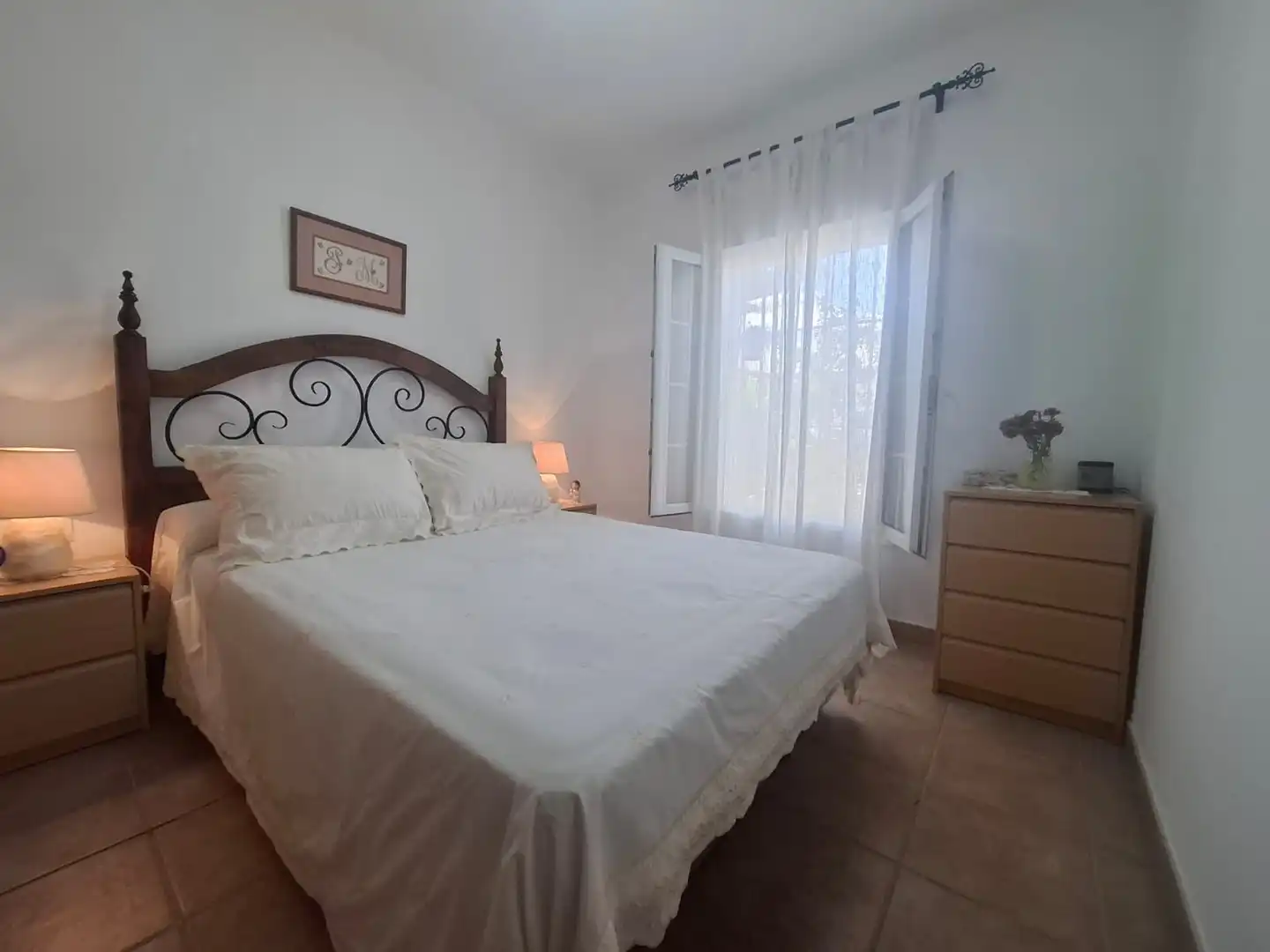 Bedroom of Houses for sale in Málaga  with Air Conditioner, Private garden and Swimming Pool