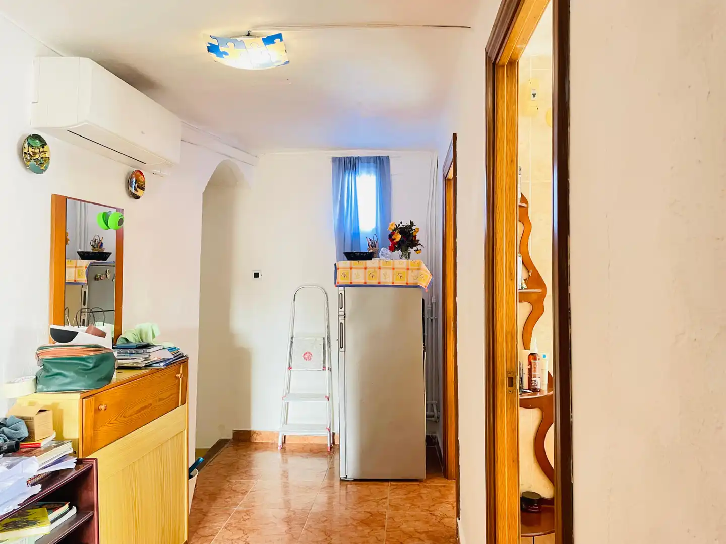 Cuina de Casa o xalet en venda en Nuez de Ebro amb Aire condicionat, Calefacció i Jardí privat