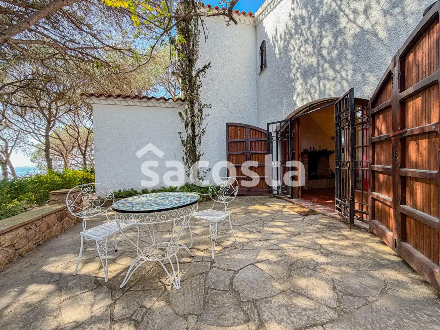 Terraza de Casa o chalet en venta en Lloret de Mar con Terraza y Alarma