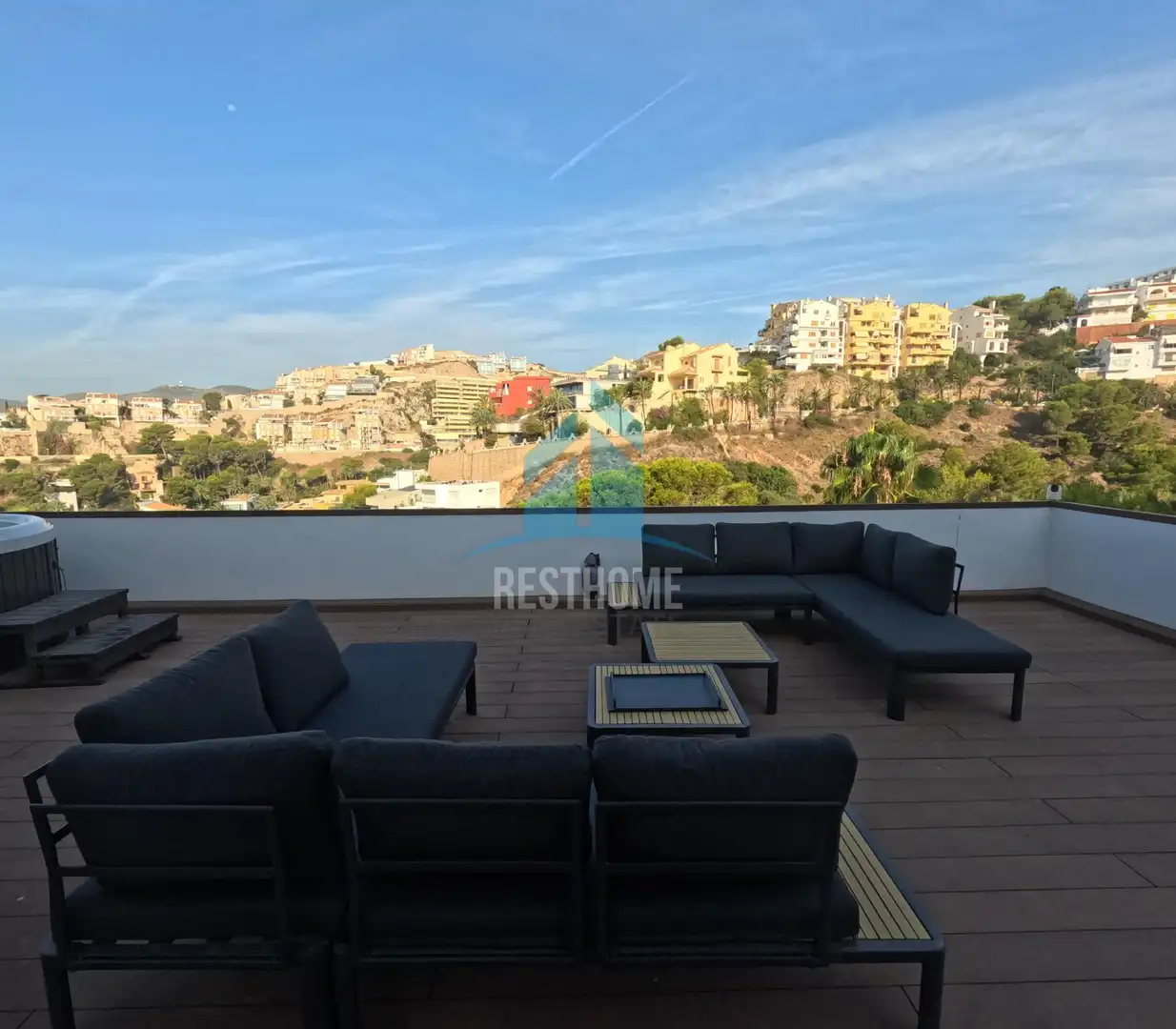 Terrace of Houses for sale in Cullera  with Air Conditioner, Terrace and Jacuzzi