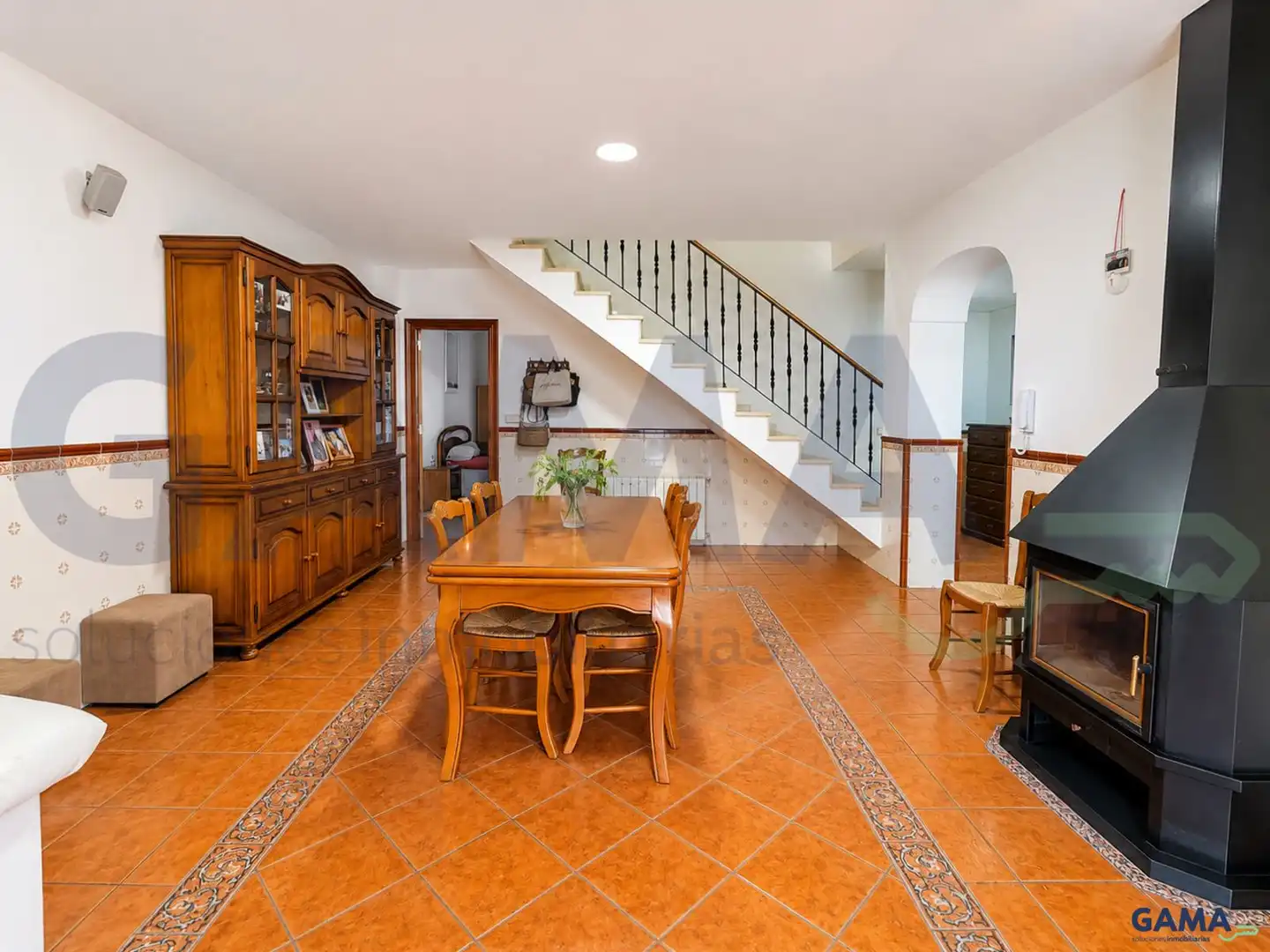 Comedor de Casa o chalet en venta en La Pobla Llarga con Aire acondicionado y Trastero