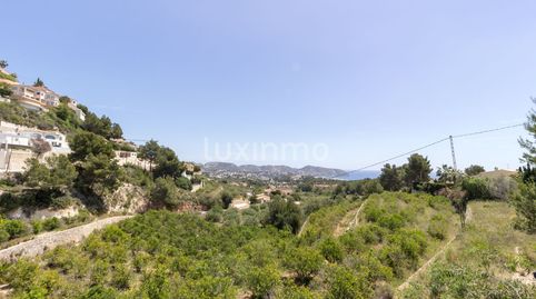 Parcela urbana con vistas al mar en venta en Benimeit Moraira, imatge 4