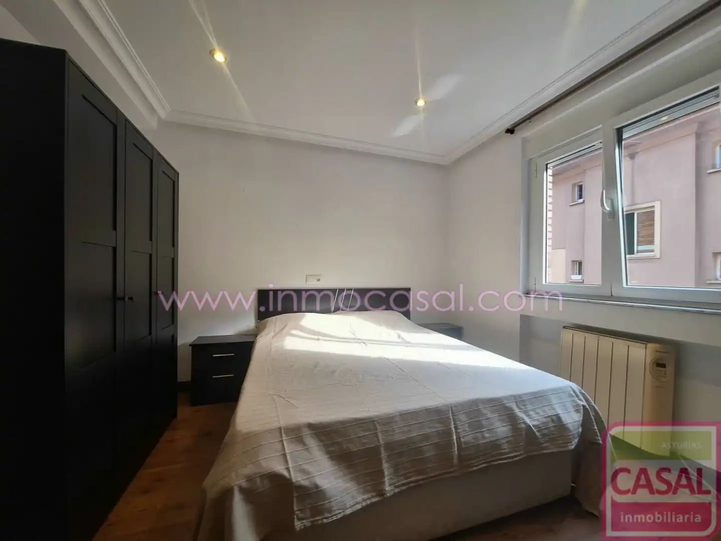 Schlafzimmer von Wohnung zur Miete in Mieres (Asturias) mit Heizung, Abstellraum und Möbliert
