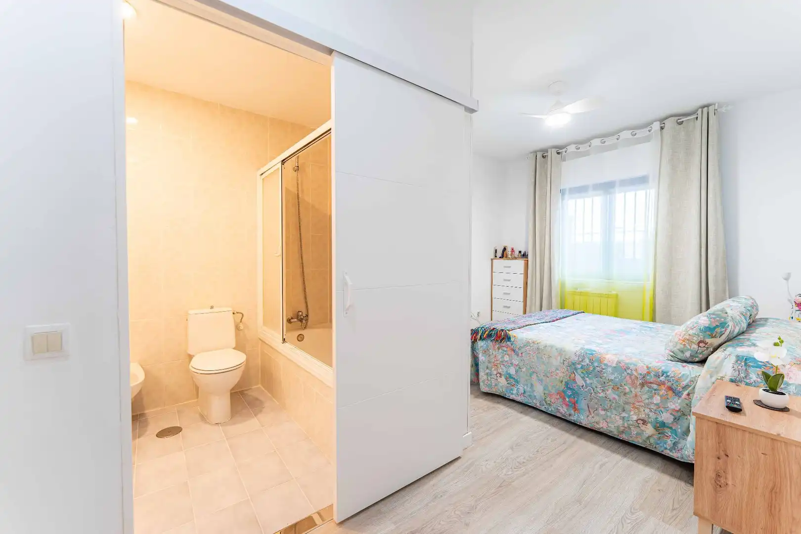 Bedroom of Flat for sale in Getafe  with Heating and Terrace