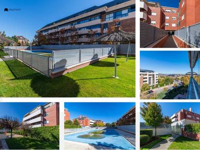 Exterior view of Attic for sale in Majadahonda  with Air Conditioner, Heating and Private garden