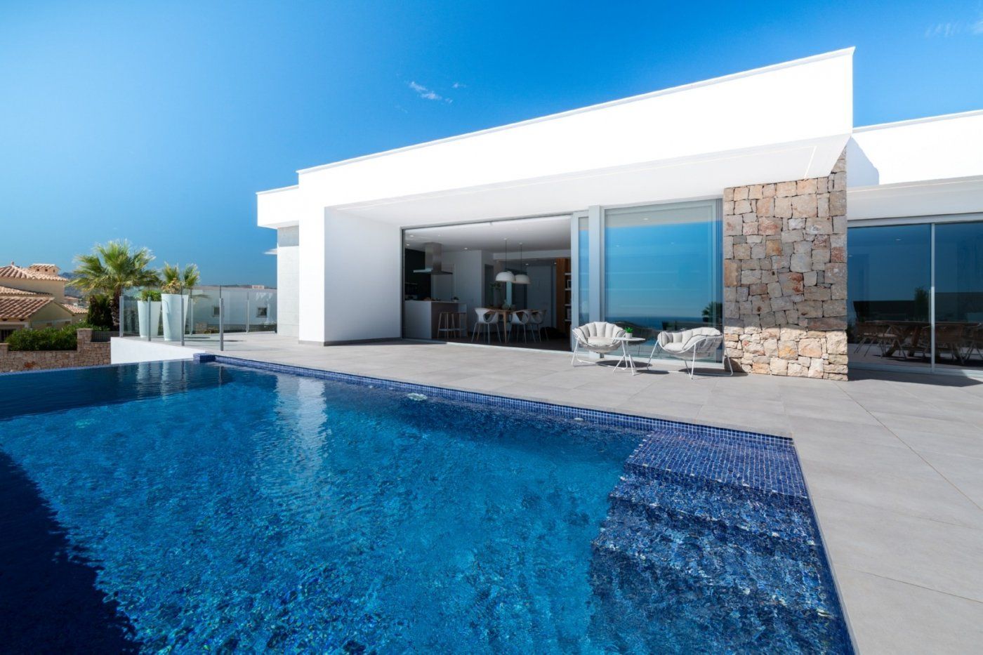 Swimming pool of House or chalet for sale in Benitachell / El Poble Nou de Benitatxell  with Air Conditioner, Heating and Private garden