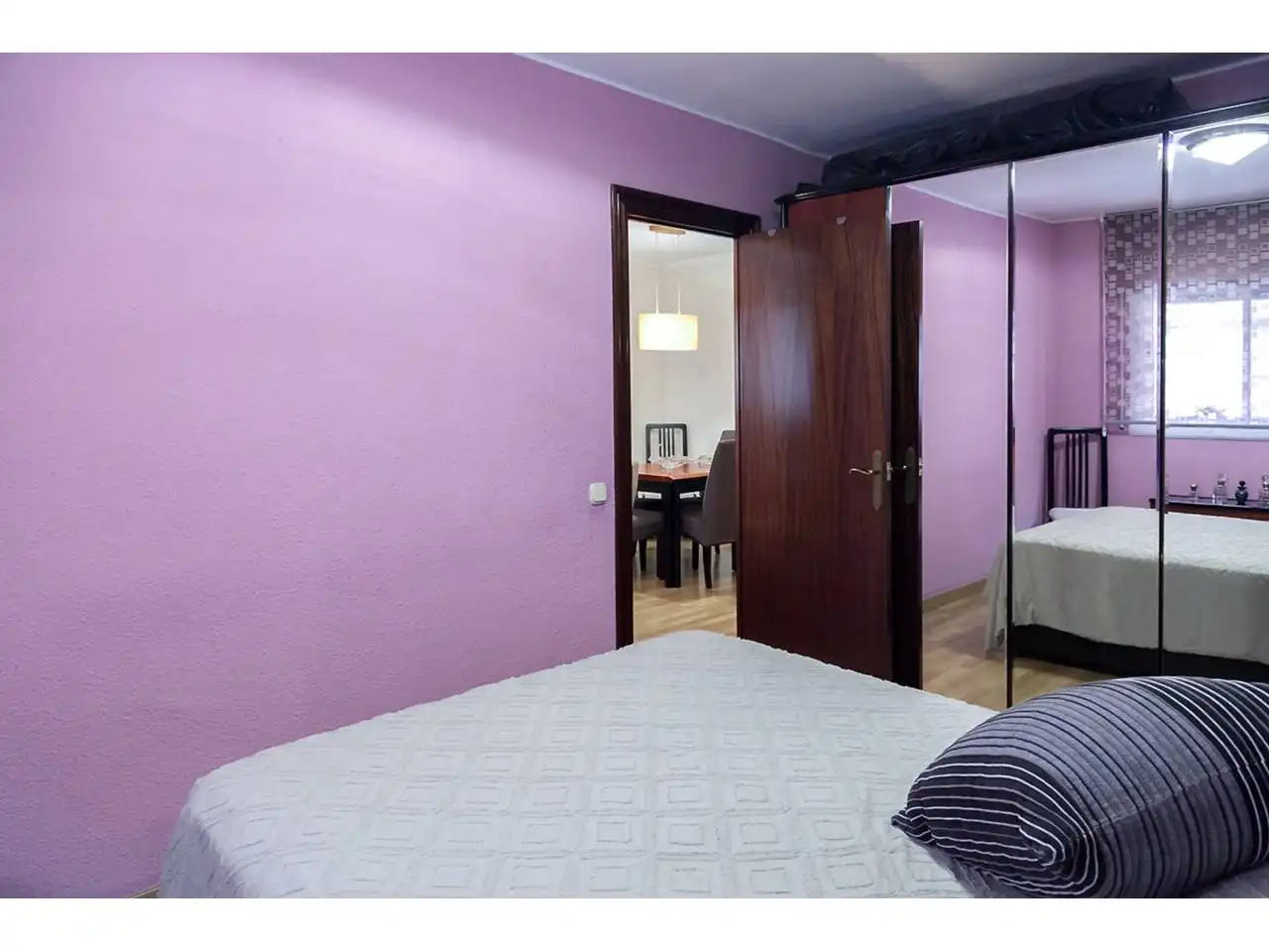 Schlafzimmer von Wohnung zum Verkauf in Barcelona mit Heizung
