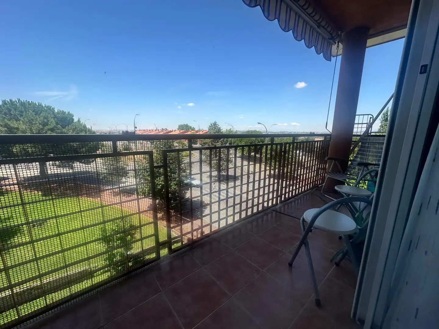Balcony of Flat for rent in Móstoles  with Heating, Terrace and Oven