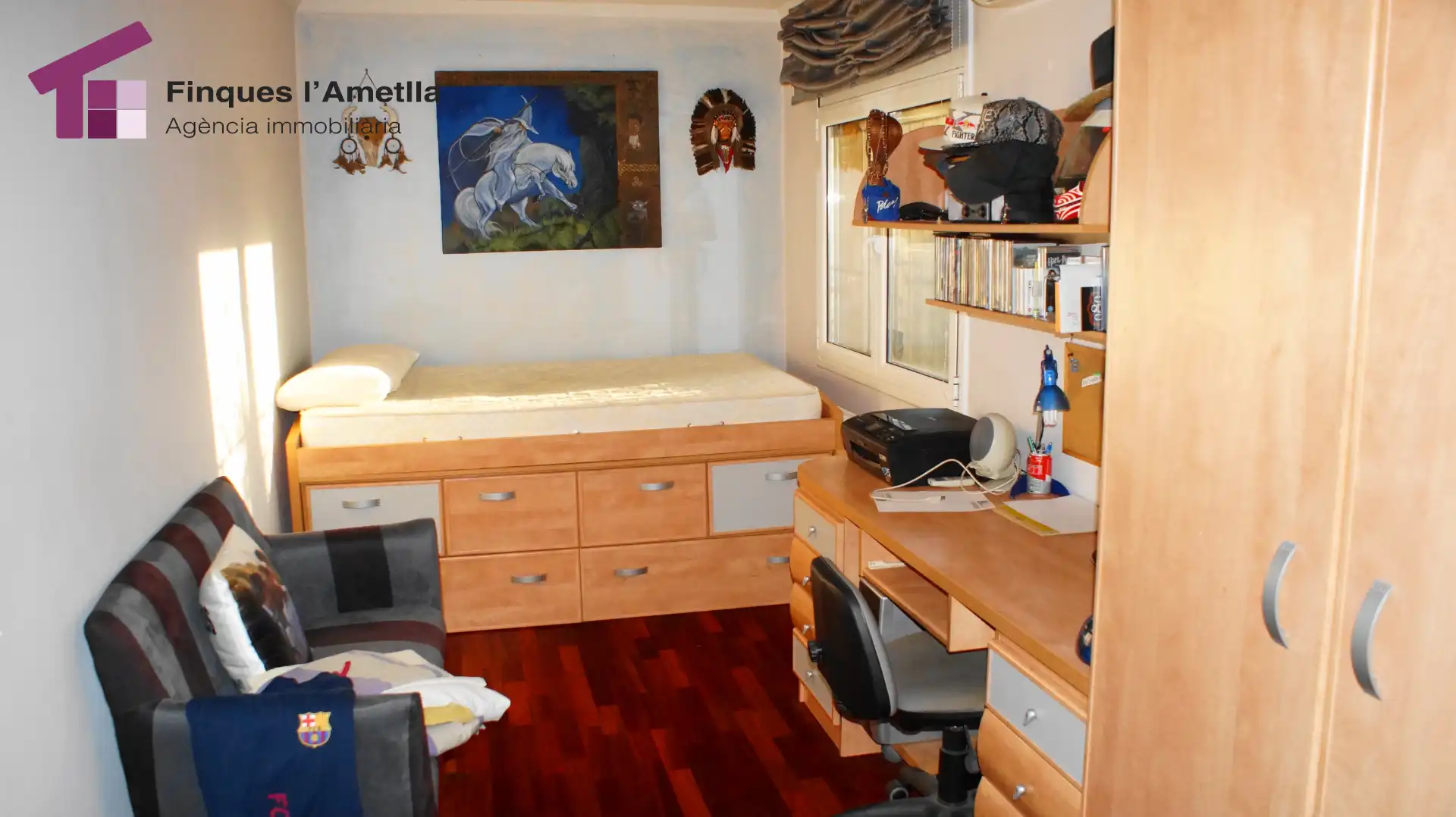 Dormitori de Casa o xalet en venda en L'Ametlla del Vallès amb Aire condicionat, Calefacció i Jardí privat