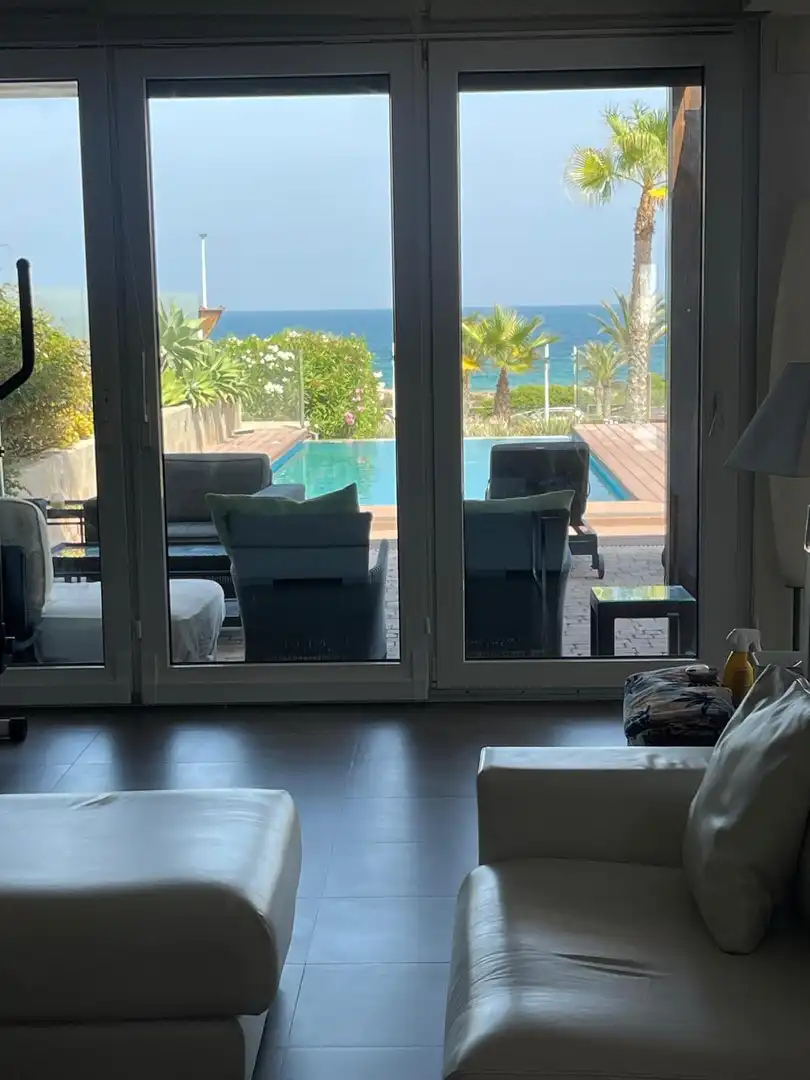 Terrasse von Haus oder Chalet zur Miete in Elche / Elx mit Klimaanlage, Heizung und Privatgarten