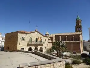 Exterior view of Houses for sale in Mediana de Aragón  with Private garden
