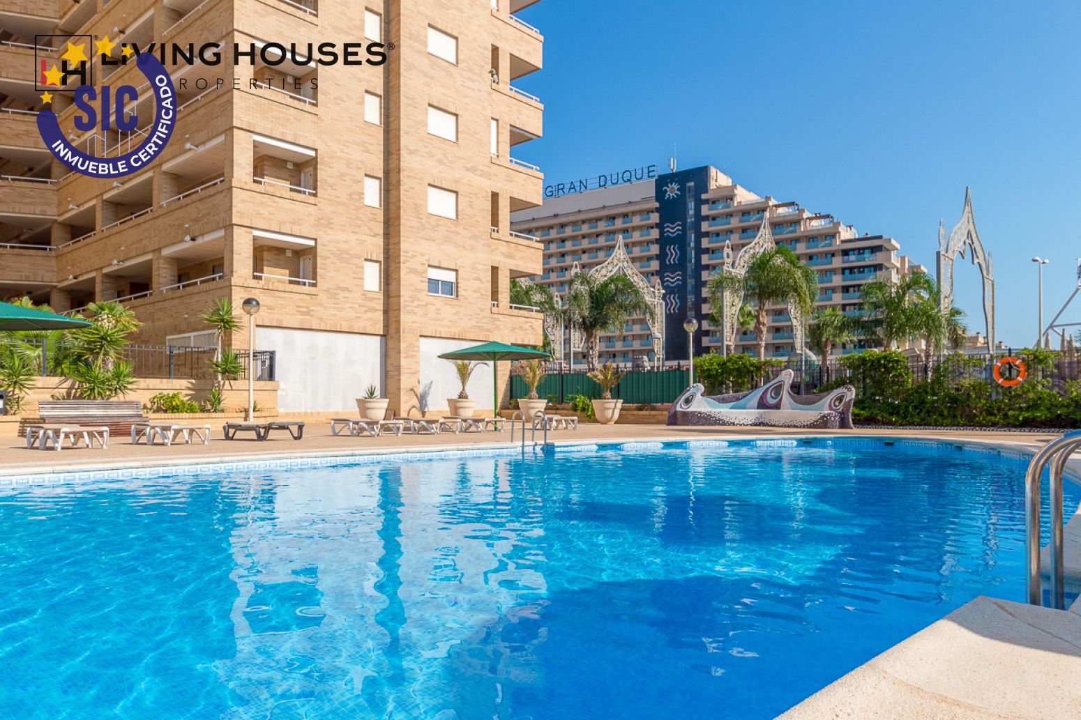 Piscina de Pis en venda en Oropesa del Mar / Orpesa amb Aire condicionat, Calefacció i Terrassa