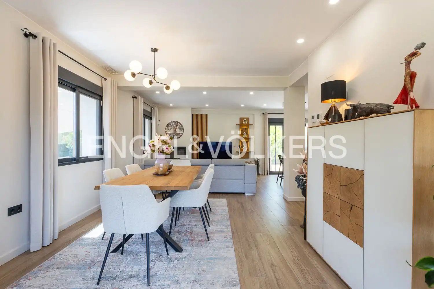 Comedor de Casa o chalet en venta en Carcaixent con Aire acondicionado, Calefacción y Jardín privado