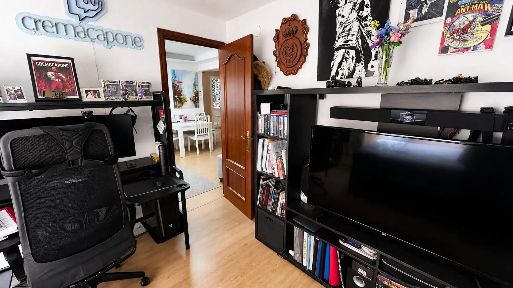 Sala de estar de Piso en venta en Valencia con Aire acondicionado y Parquet