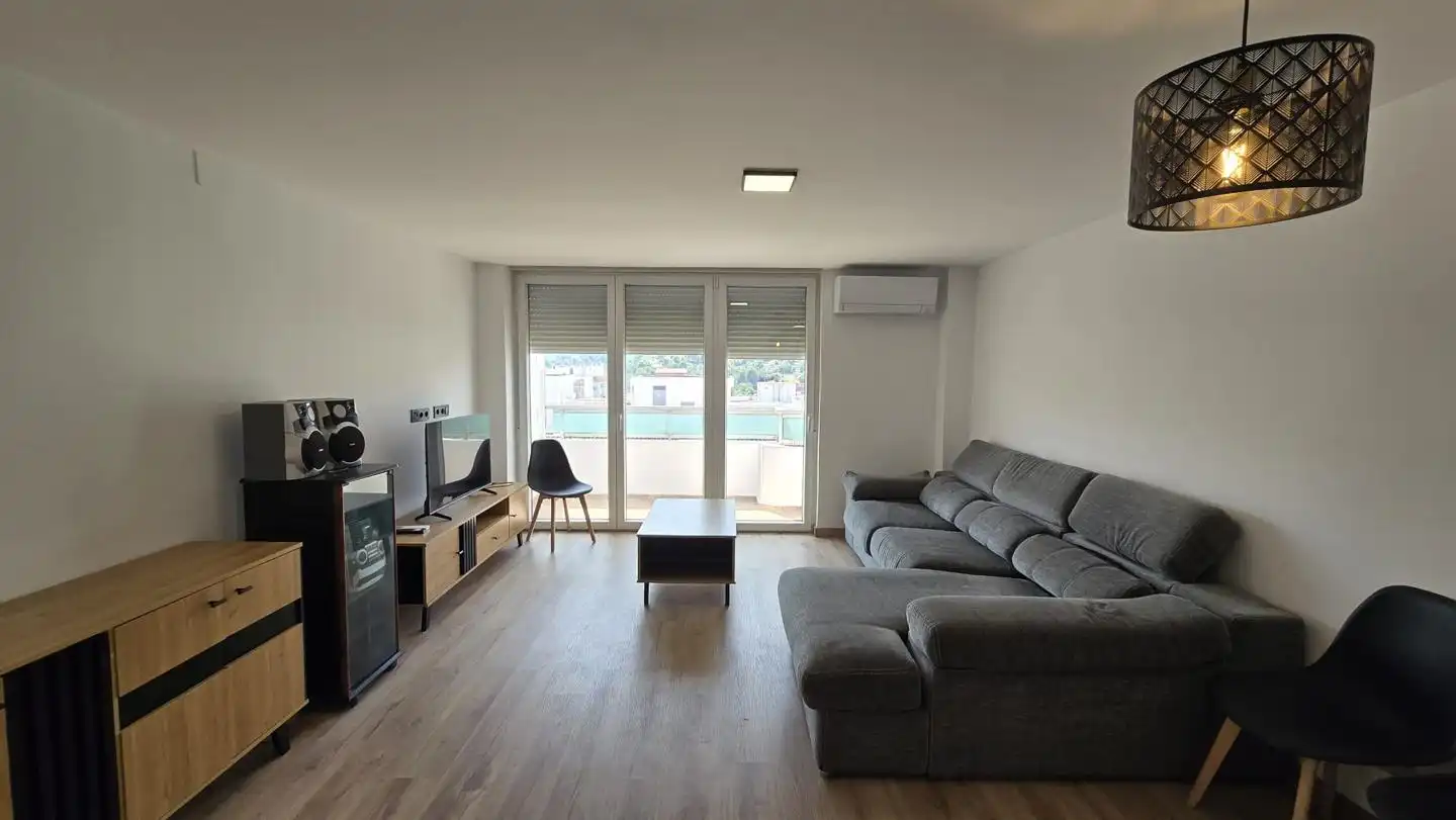 Wohnzimmer von Wohnung zur Miete in Gandia mit Klimaanlage, Terrasse und Möbliert