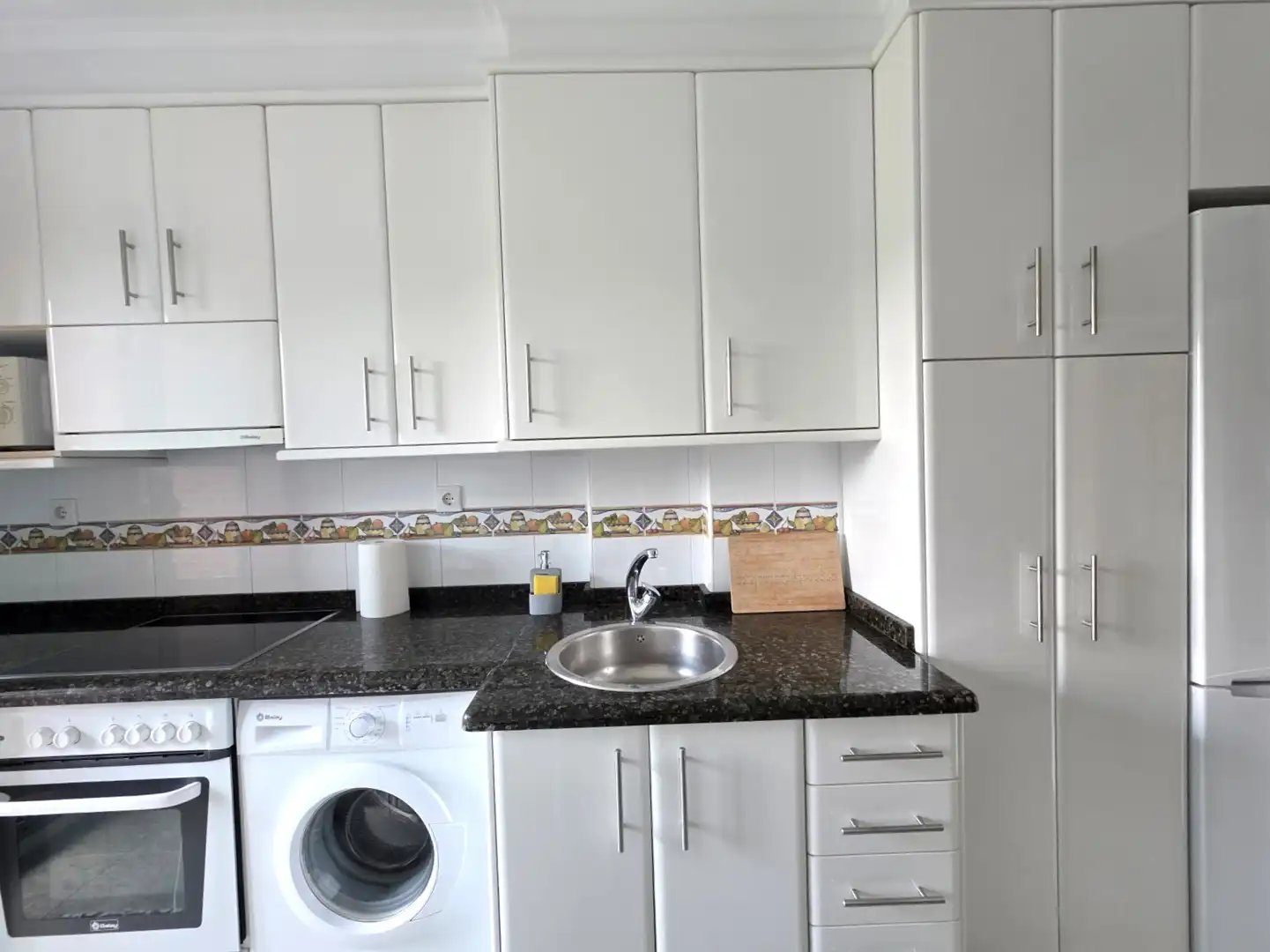 Kitchen of Flat for rent in Siero  with Heating, Parquet flooring and Terrace
