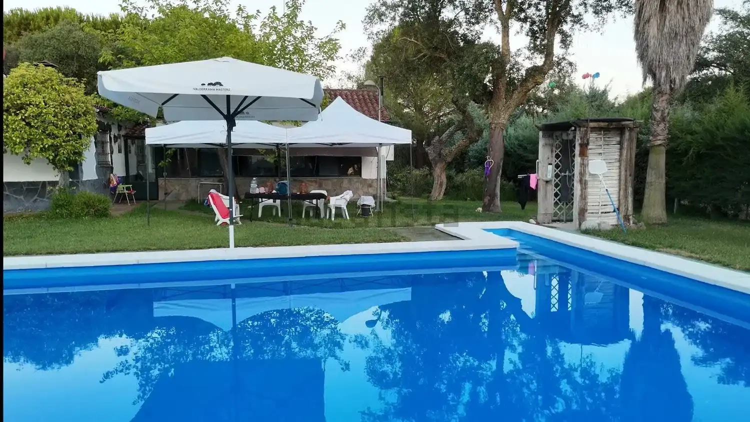 Schwimmbecken von Haus oder Chalet zum Verkauf in Badajoz mit Klimaanlage, Heizung und Privatgarten