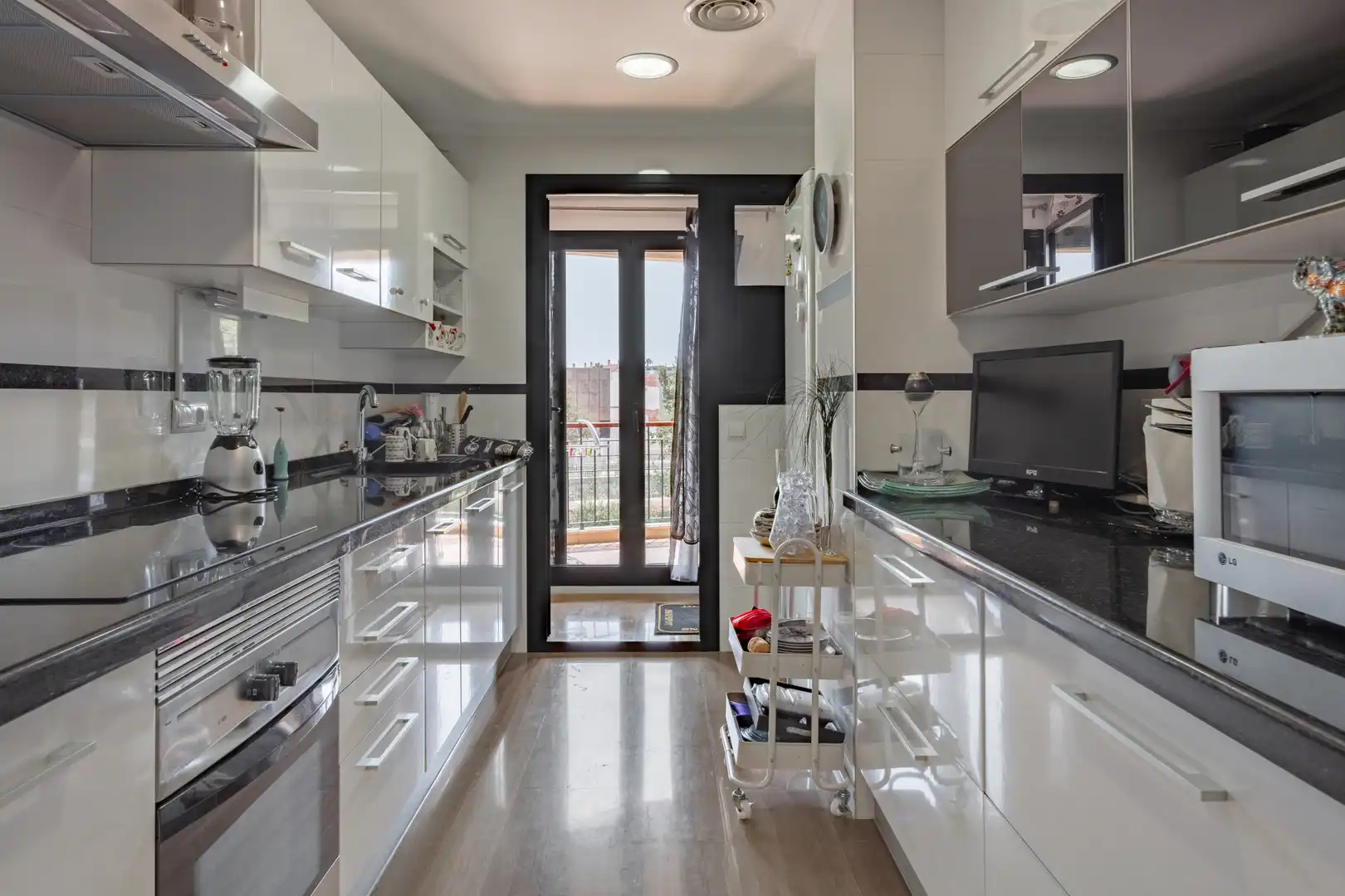 Cuina de Apartament en venda en Jávea / Xàbia amb Aire condicionat, Terrassa i Piscina