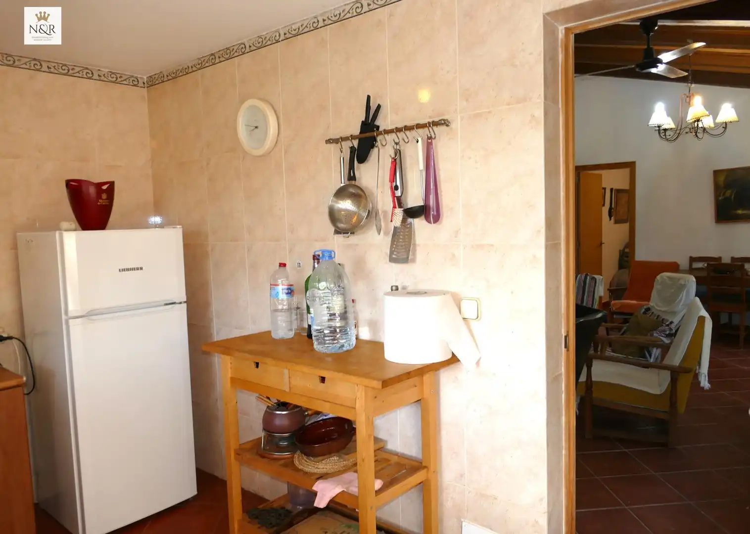 Cocina de Finca rústica en venta en Santa Eugènia con Jardín privado y Trastero