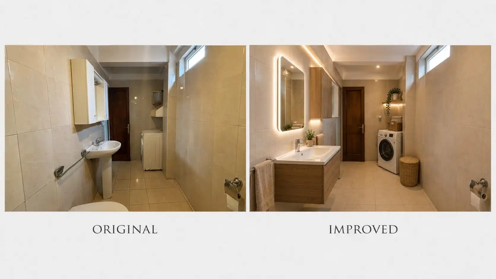 Badezimmer von Wohnung zum Verkauf in Vigo  mit Möbliert
