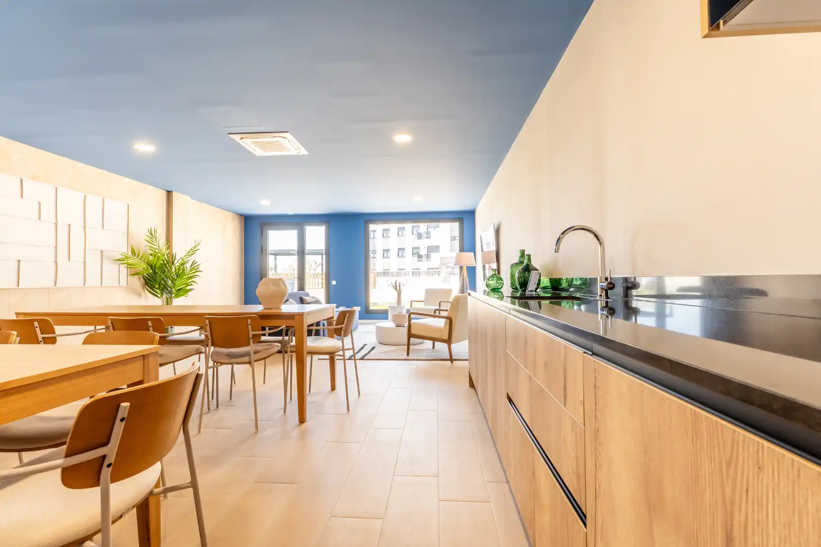 Cocina de Planta baja de alquiler en Sant Joan d'Alacant con Aire acondicionado, Terraza y Trastero