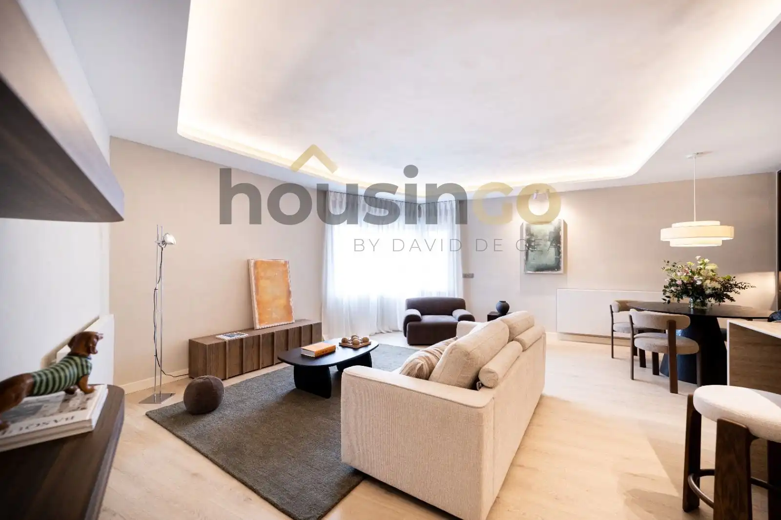 Wohnzimmer von Wohnung zum Verkauf in Madrid mit Klimaanlage, Heizung und Abstellraum
