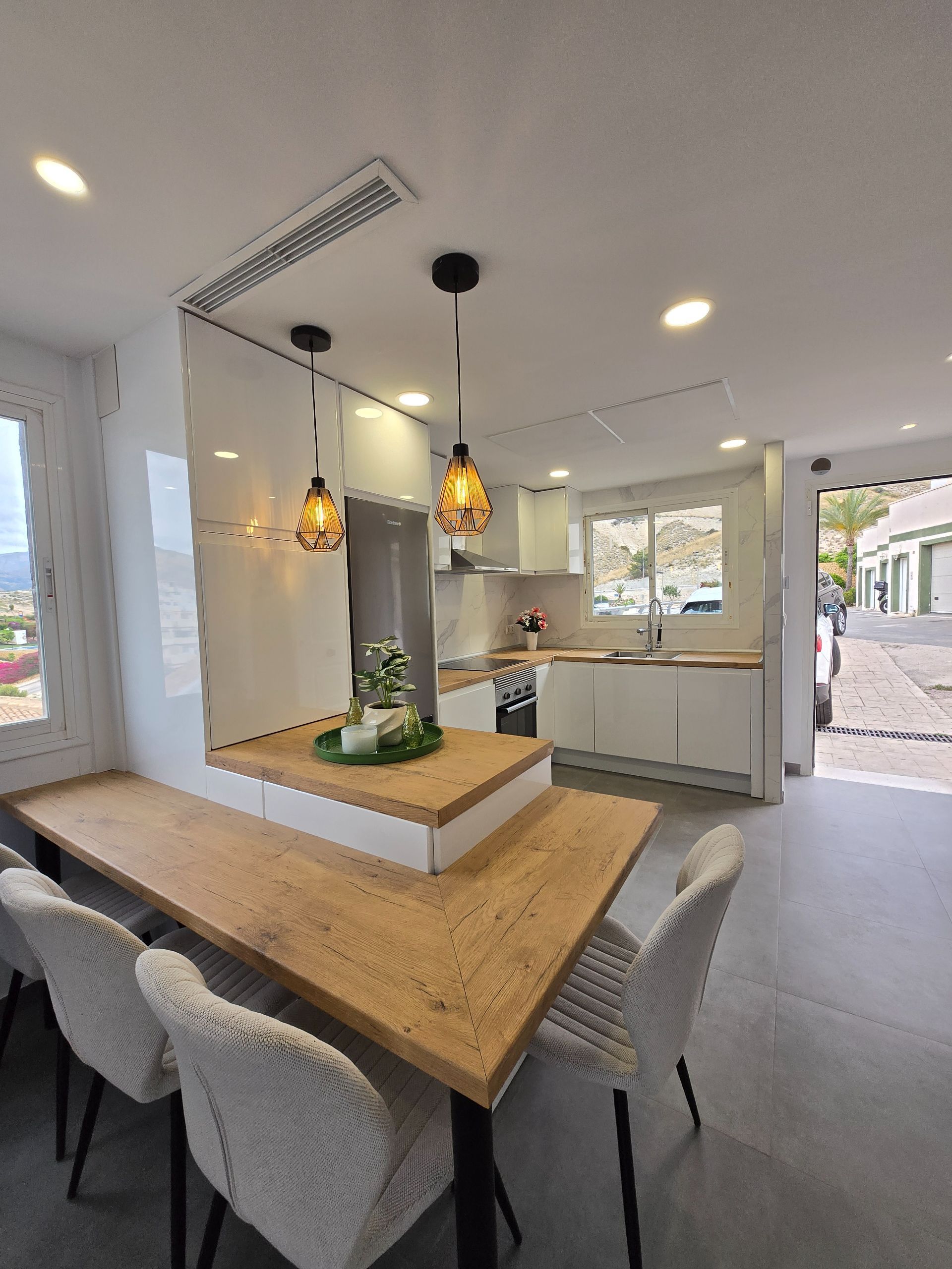 Kitchen of House or chalet to rent in Finestrat  with Air Conditioner, Heating and Terrace
