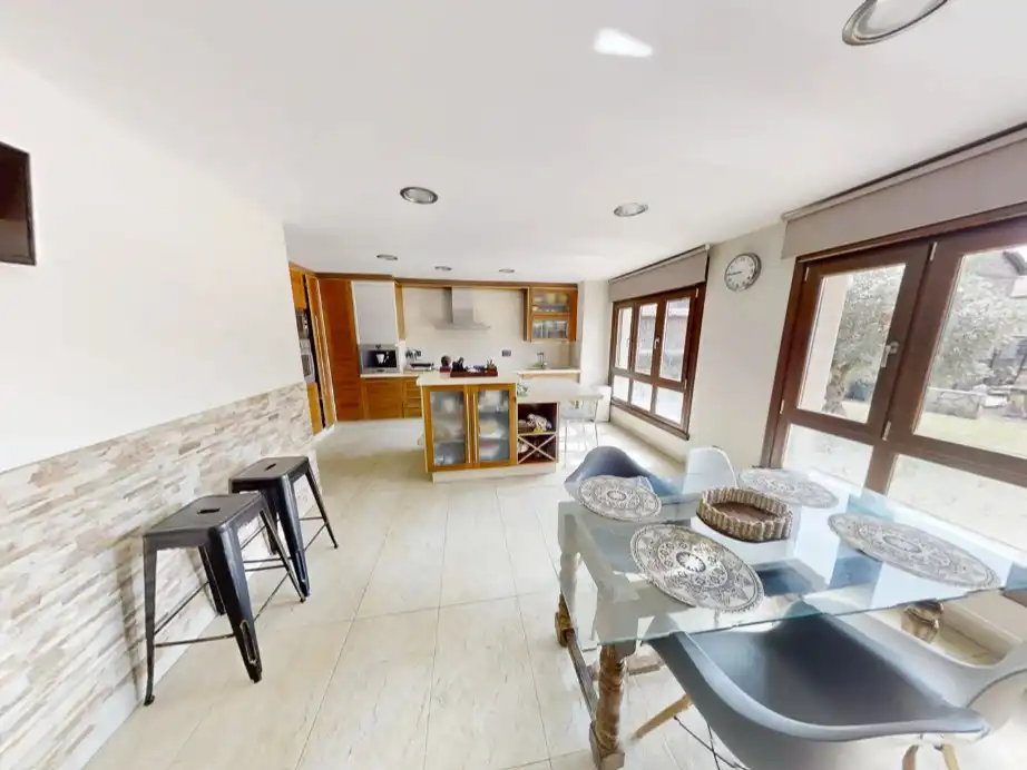 Kitchen of Houses for sale in Abegondo  with Heating, Private garden and Parquet flooring