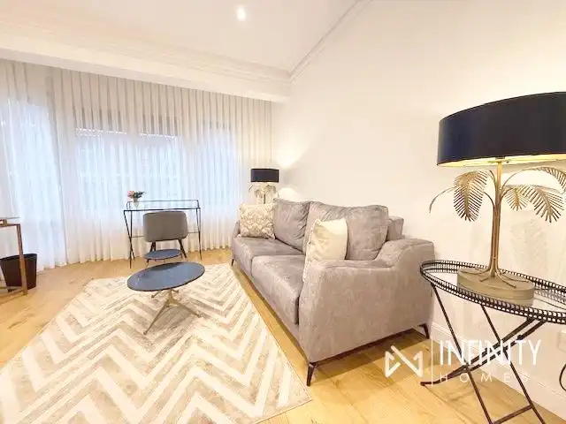 Sala de estar de Piso de alquiler en Bilbao  con Calefacción y Terraza