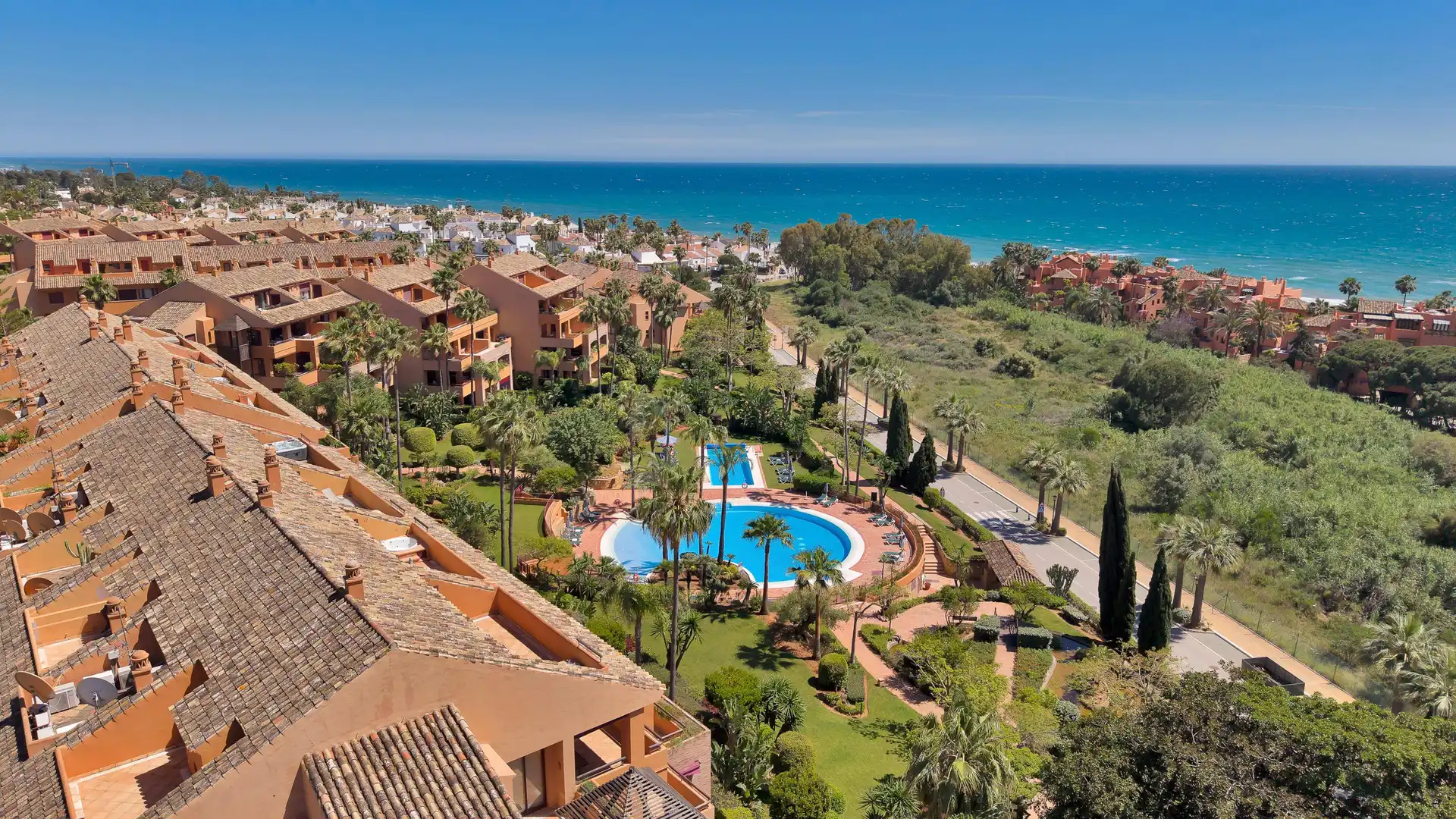 Jardí de Apartament en venda en Marbella amb Aire condicionat, Calefacció i Jardí privat