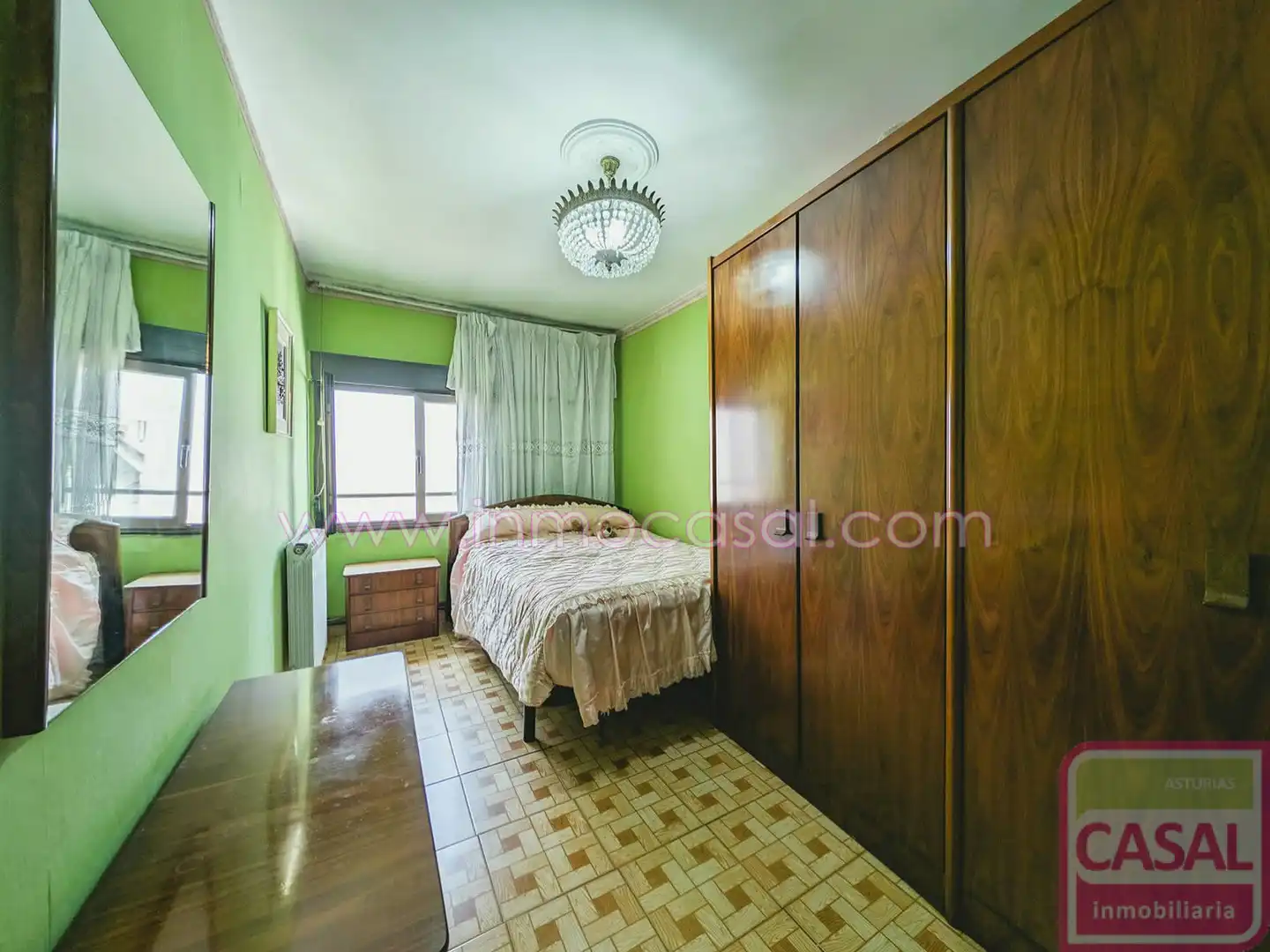 Habitación de Piso en venta en Mieres (Asturias) con Calefacción, Trastero y Amueblado